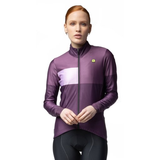 Immagine prodotto da Alé Giacca Ciclismo Donna - PR-E Geometric - blackberry purple