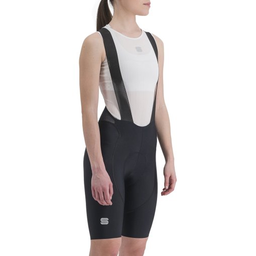 Foto de Sportful Culotte Corto con Tirantes Ciclismo Mujer - Classic - 002 Negro