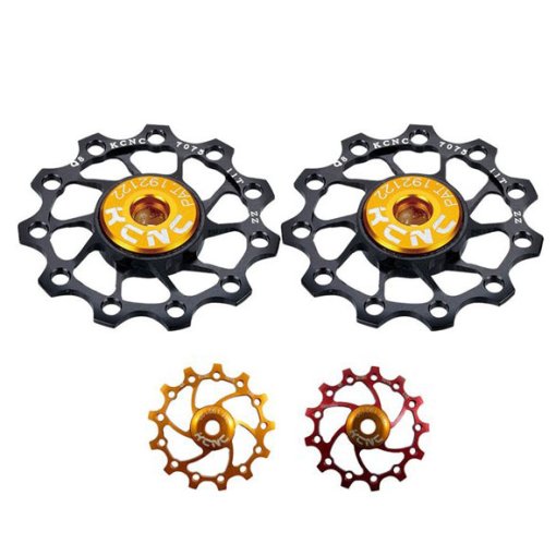 Produktbild von KCNC Jockey Wheels Ultra Light Version Aluminium Schaltungsrädchen (Paar)