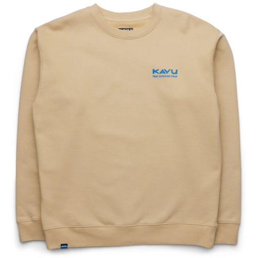 Produktbild von KAVU Core Crew Sweatshirt Herren - Classic Beige