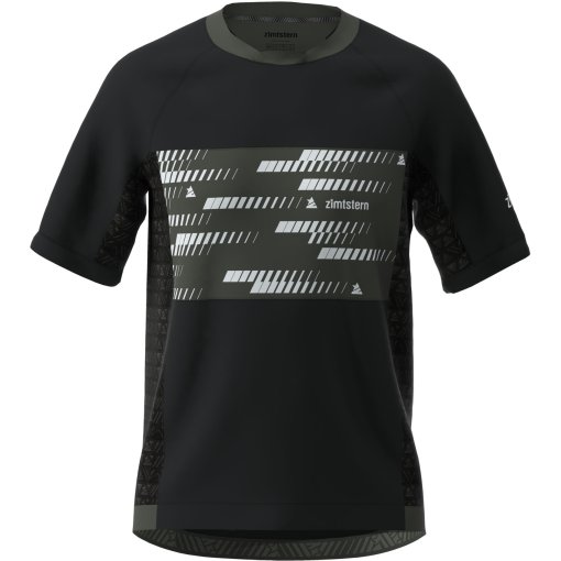 Produktbild von Zimtstern TechZonez Kurzarm-Shirt Herren - pirate black/gun metal