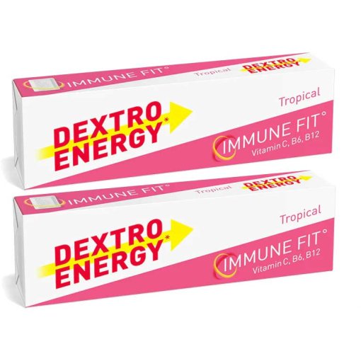 Foto de Dextro Energy* Tabletas de Dextrosa - Immune Fit° Tropical - 2x47g