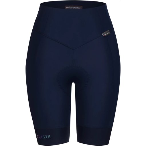 Photo produit de Café du Cycliste Short Cycliste Matelassé Femme - Celine - navy