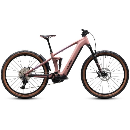 Picture of CUBE STEREO HYBRID ONE22 SLX 800 - Electric Mountain Bike - 2027 - 29&quot; - ruby / black