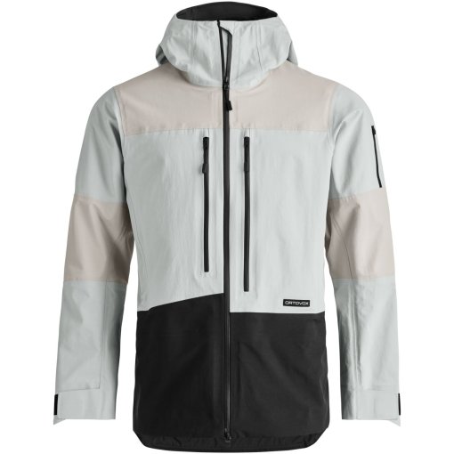 Picture of Ortovox Ravine Free 3L Jacket Men - grey ice