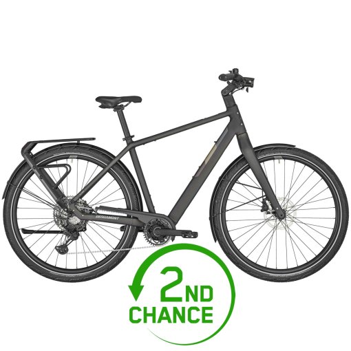 Image of Bergamont E-VITESS ELITE GENT - Electric Urban Bike - 2023 - matt rainbow black - 2nd Choice