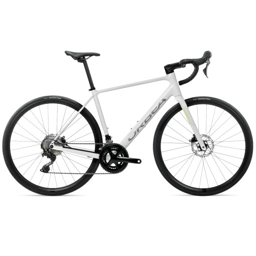 Billede af Orbea AVANT H40 - Racercykel - 2027 - Golden White - Smooth Silver (gloss)