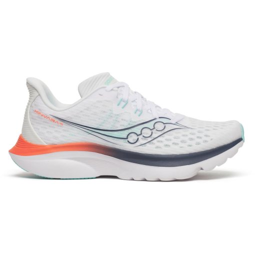 Foto van Saucony Kinvara 16 Hardloopschoenen Dames - white/navy