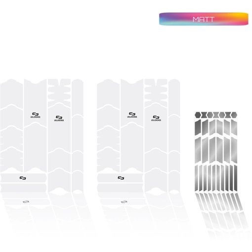 Image de Unleazhed BPK01 Film de protection pour cadres de vélos pour enfants - clear matt