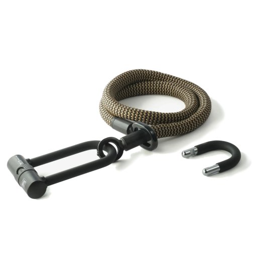 Foto de tex–lock Candado Cable - eyelet incl. U/X-Lock - 120 cm - wild hemp