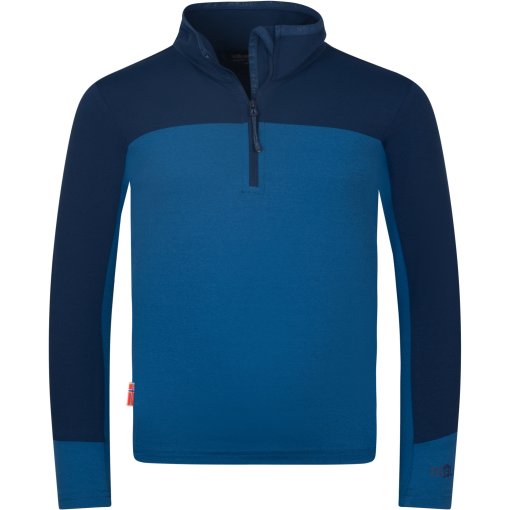 Foto de Trollkids Camiseta de Manga Larga Niño - Steinkjer - Alpine Blue/Dark Indigo