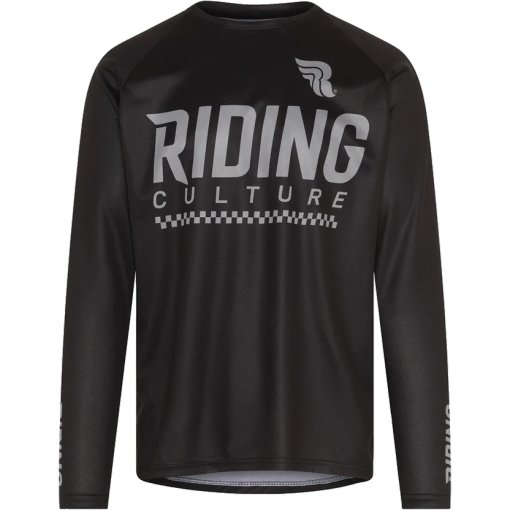Foto de RIDING CULTURE Maillot de Manga Larga Hombre - Sender 2.1 - negro/light grey