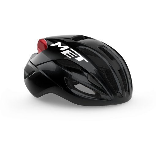 Photo produit de MET Casque Vélo Route - Rivale MIPS - Black Red/Glossy