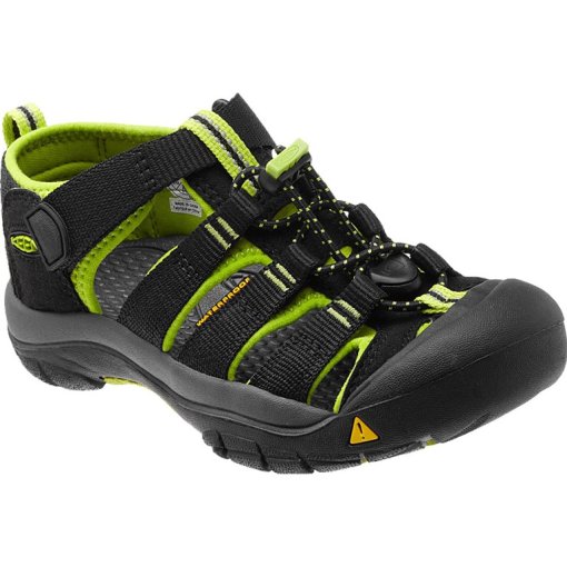 Foto de KEEN Sandalias Niños - Newport H2 - Black / Lime Green