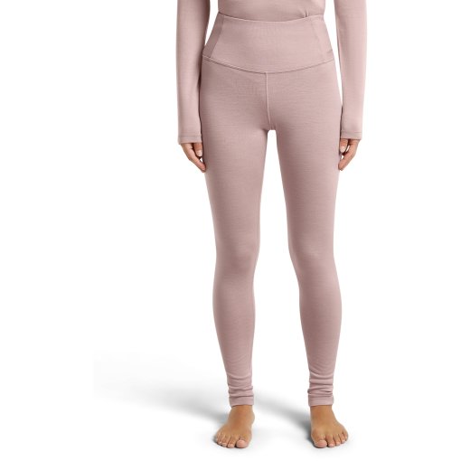 Photo produit de Icebreaker Merino 260 Tech High Rise Leggings thermiques pour femmes - Pink Quartz