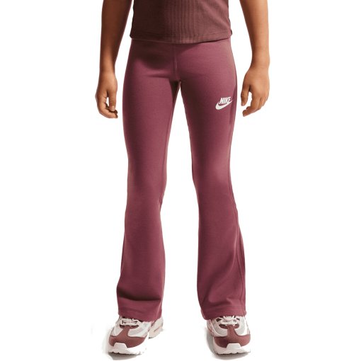 Picture of Nike Sportswear Classic Flare Tights Kids - pink smoke/white FZ5585-654
