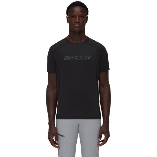 Foto de Mammut Camiseta Hombre - Selun Logo - negro