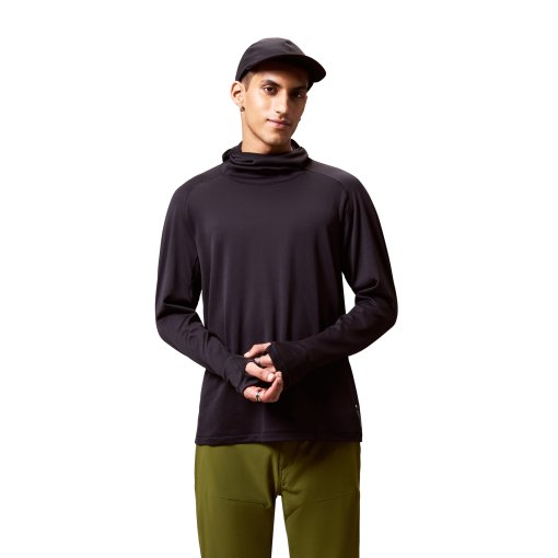Foto de Endura AllTrack Rout Scuba Sudadera con capucha de polar para hombre - black