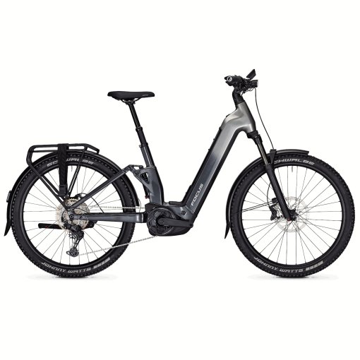 Produktbild von FOCUS AVENTURA² 6.8 FS - 27.5&quot; Tiefeinstieg Trekking E-Bike - 2026 - steelgrey / diamondblack