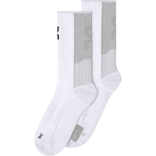 Foto de On Calcetines Running - Performance Run Sock High Unisex - White | Glacier