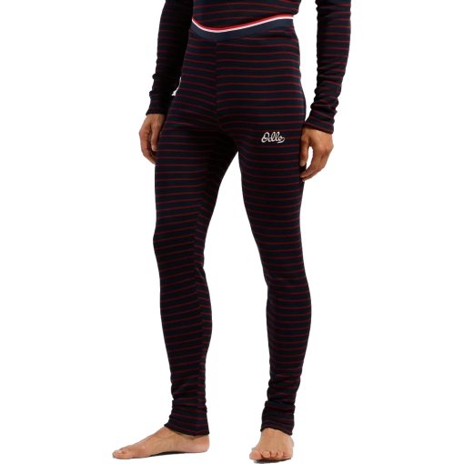 Foto de Odlo Calzoncillo Largo Hombre - Active Warm Originals Stripe - dark sapphire - sundried tomato