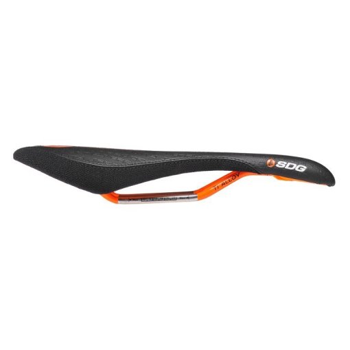 Foto de SDG Circuit MTN Ti-Alloy Sillín - negro/naranja