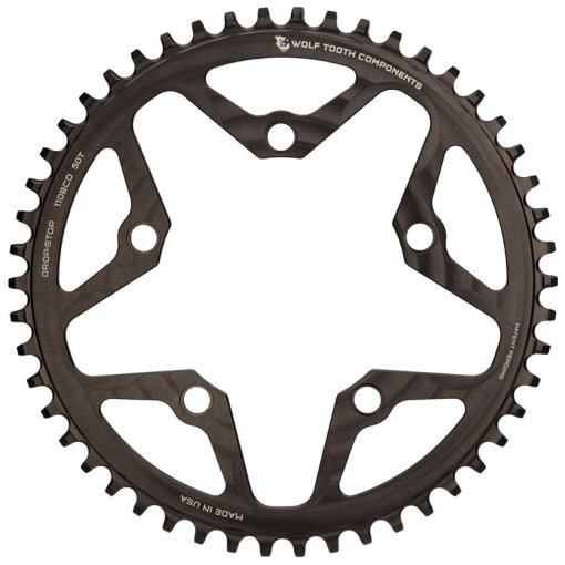 Wolf Tooth Single Road/Cyclocross Flattop Chainring 110mm - Drop