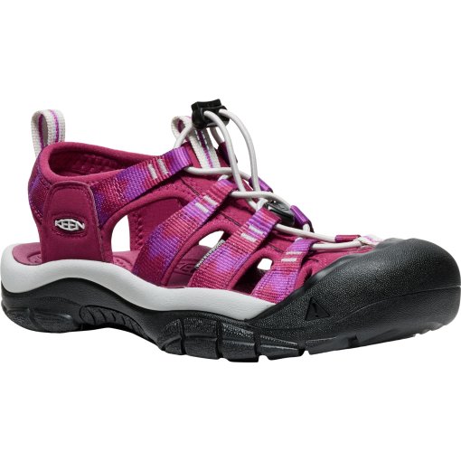 Produktbild von KEEN Newport H2 Sandalen Damen - Beaujolais/Star White