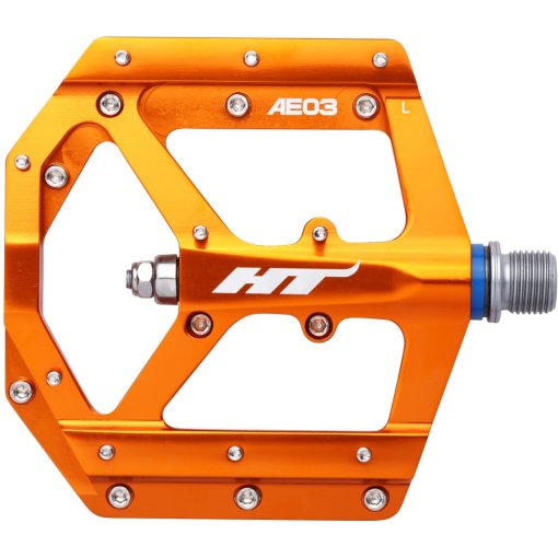 Foto de HT Pedales de plataforma Aluminio - AE03 EVO+ - orange