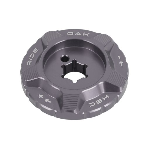 Photo produit de OAK Components Capuchon HSC pour fourches à suspension Fox 34 / 36 / 38 / 40 - lunargrey