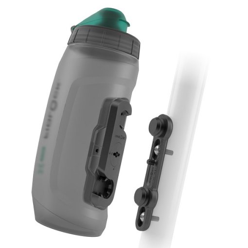 Immagine prodotto da Fidlock Twist Set Borraccia 590ml Antibacterial + Bike Base Supporto - nero trasparente