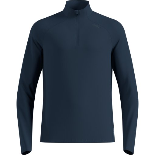 Picture of Odlo Essentials Ceramiwarm Half-Zip Running Mid Layer Men - dark sapphire