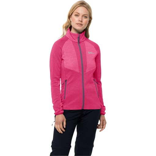 Foto de Jack Wolfskin Chaqueta Polar Mujer - Blattsteig Full Zip - cameopink