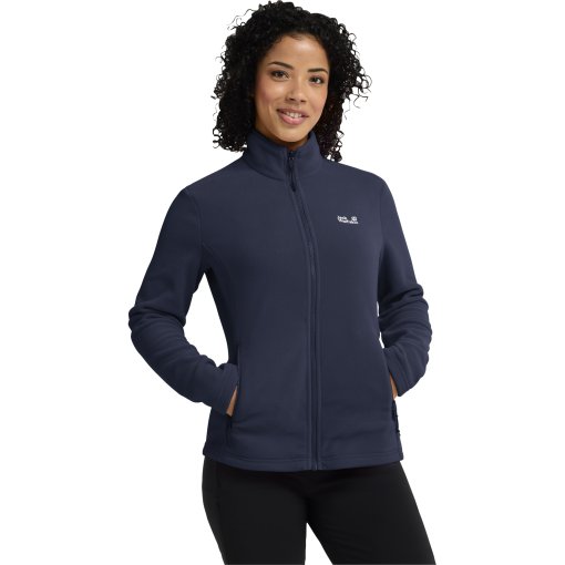 Photo produit de Jack Wolfskin Taunus 100 Full Zip Veste Femme - midnight sky