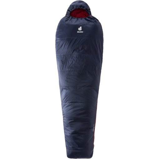 Foto de Deuter Dreamlite L Saco de Dormir - cremallera izquierda - navy-cranberry