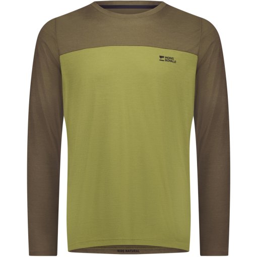 Foto de Mons Royale Maillot Ciclismo de Manga Larga Hombre - Diversion Merino - fern / oliva