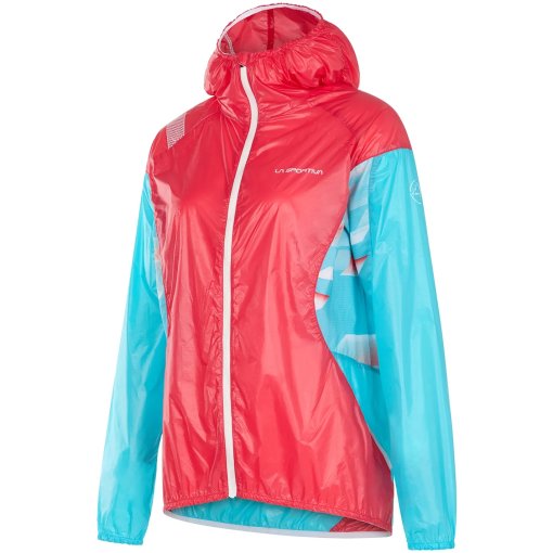 Foto de La Sportiva Chaqueta Cortavientos Mujer - Briza - Hibiscus/Malibu Blue