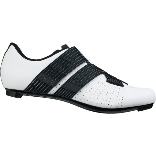 Immagine prodotto da Fizik Scarpe Bici da Corsa Unisex - Tempo Powerstrap R5 - bianco/nero