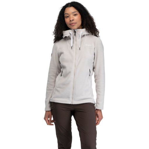 Photo produit de Bergans Hareid Fleece Veste à capuche pour femme - coastal sand