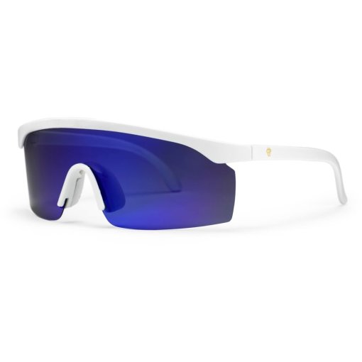 Photo produit de CHPO Lunettes de Soleil - Lelle - White / Blue Mirror