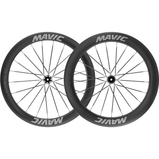 Photo produit de Mavic Comete 55/65 Paire de roues - 28&quot; | Carbon | Clincher | Centerlock | UST - 12x100mm | 12x142mm - Shimano HG