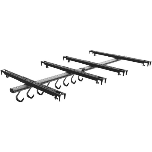 Foto de Stashed SpaceRail Rack Mount Soporte para bicicletas para estantería - 8 ganchos - einzeln