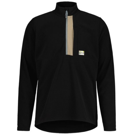 Foto de Maloja Camiseta de Manga Larga Hombre - ZermedoM. Adventure Midlayer - deep black multi 8862