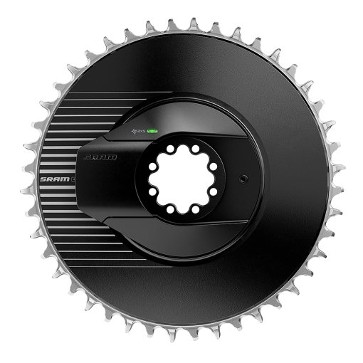 Photo produit de SRAM 1x12 Kit de Plateaux RED AXS AERO Powermeter | Direct Mount | E1 - 44-46 | noir / argent