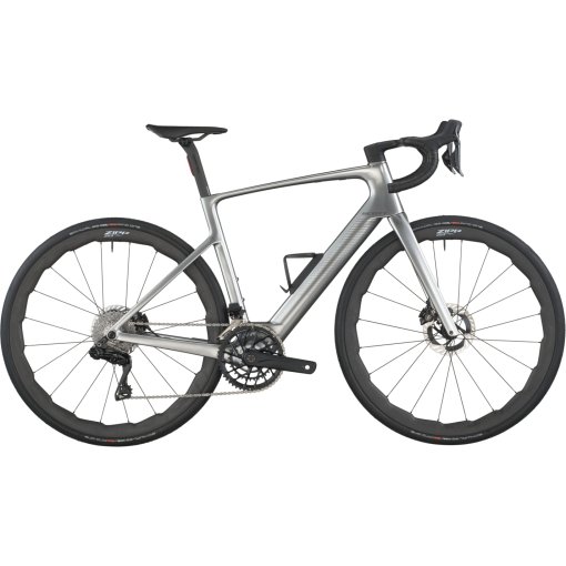 Photo produit de SCOTT FASTLANE PREMIUM - Vélo de route électrique carbone - 2026 - chrome silver