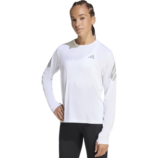 Photo produit de adidas T-Shirt Manches Longue Femme - Adi365 Running - white KE6842