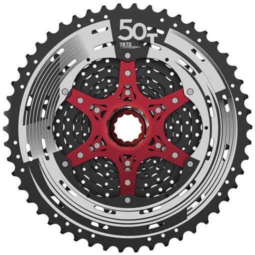 SunRace CSMZ90 Cassette 12-speed - 11-50 - black / red | BIKE24