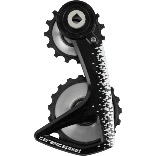 Immagine prodotto da CeramicSpeed Sistema di Pulegge Cambio - OSPW RS - Alpha Disc | per SRAM RED/Force AXS - argento | Argent Special Edition