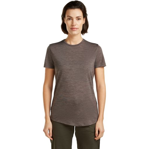 Picture of Icebreaker Merino 125 Cool-Lite™ Sphere III Short Sleeve Tee Women - Bittersweet Hthr