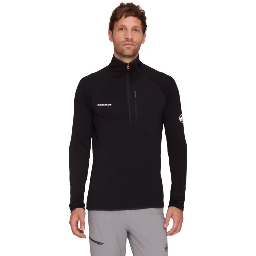 Foto de Mammut Jersey Midlayer Hombre - Aenergy Light Half Zip - negro